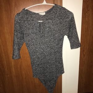 Gray Bodysuit